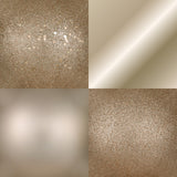 Vickerman 6" Oat 4-Finish Ball Ornament Assortment, 4 per Box