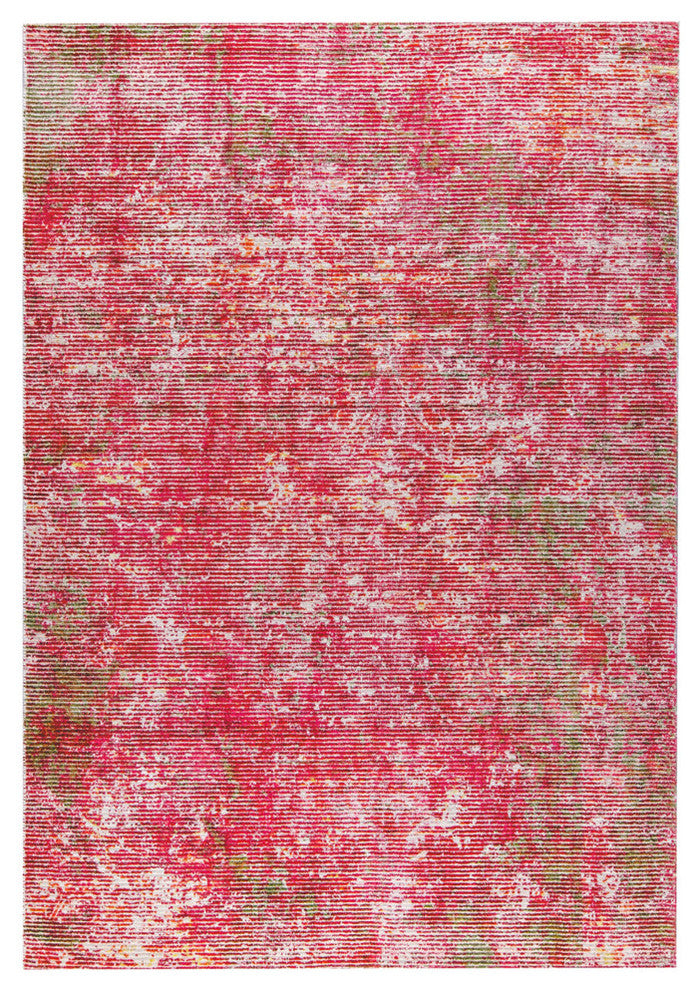 Akron Rug, Red, 8''x10''
