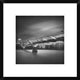 "Millennium Bridge" Framed Digital Print by Ahmed Thabet, 20"x20"