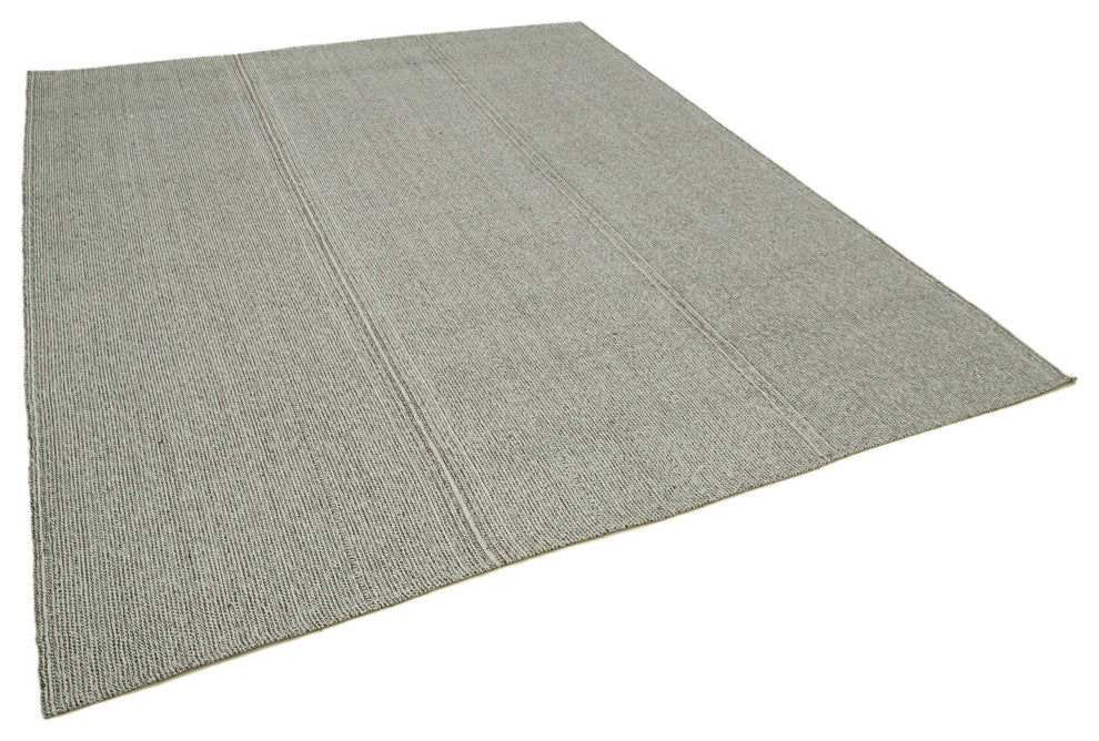 Rug N Carpet - Hand-knotted Turkish 7' 9'' x 9' 5'' Decorative Wool Kilim Rug