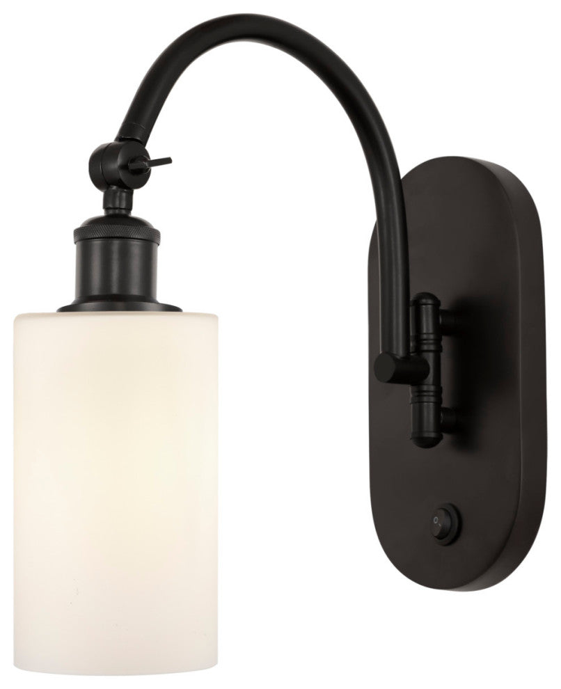 Innovations Lighting 518-1W-13-5 Clymer Sconce Clymer 13" Tall - Oil Rubbed