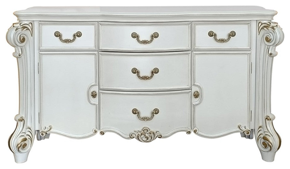 ACME Vendome Dresser in Antique Pearl Finish