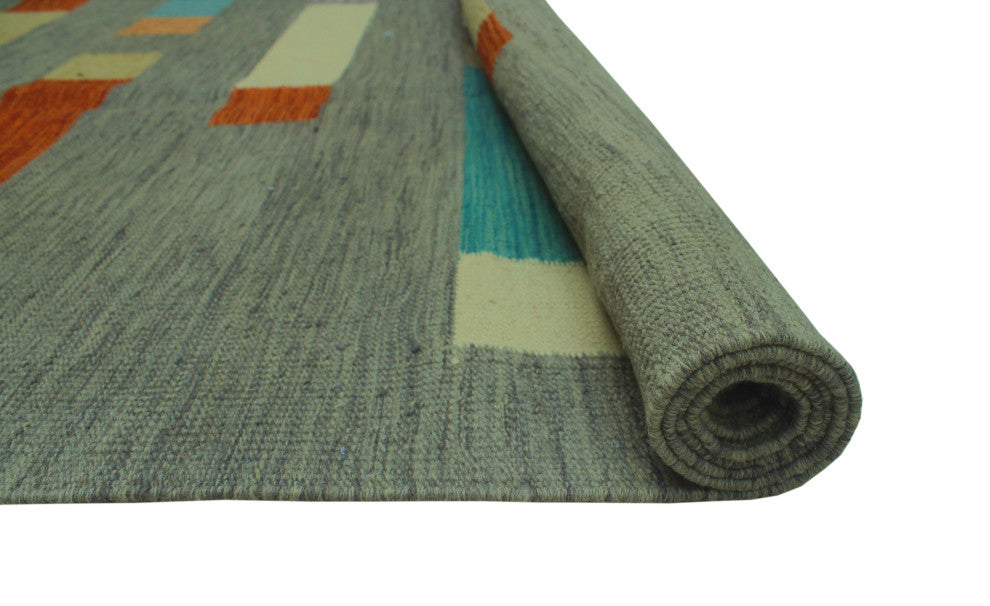Winchester Kilim Shelby Grey Rug