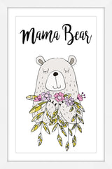 "Mama Bear" Framed Painting Print