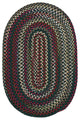 Colonial Mills Chestnut Knoll CK67 Thyme Green Traditional Area Rug, Oval 2'x12'