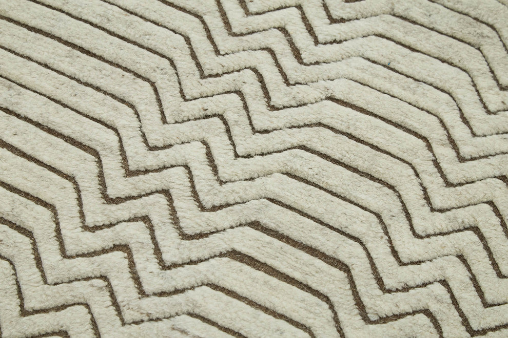 Rug N Carpet - Handmade One-of-a-Kind 3' 0" x 4' 10" Moroccan Runner Rug