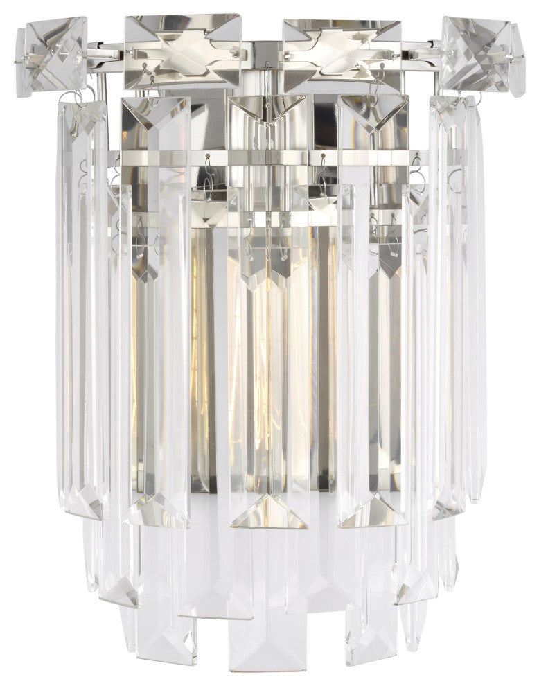 Arden Sconce, Polished Nickel