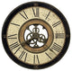 Howard Miller Brass Works Clock