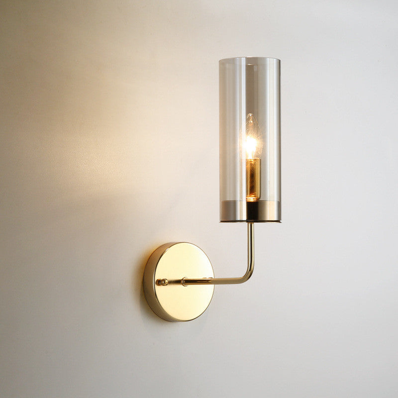 Creative Wall Lamp in European Style for Living Room, Bedroom, Cognac