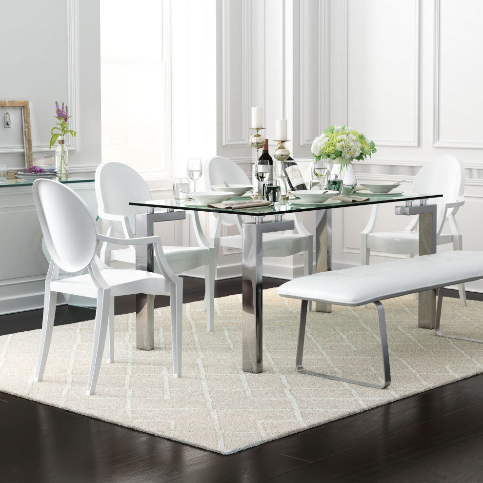 Anime Dining Chair, Set of 4 White