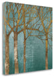 "Golden Day Turquoise" By Kathrine Lovell, Giclee Print on Gallery Wrap Canvas