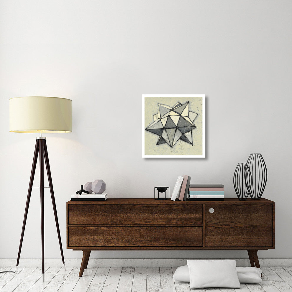 "Wabi Sabi I" Digital Paper Print by Shirley Novak, 26"x26"