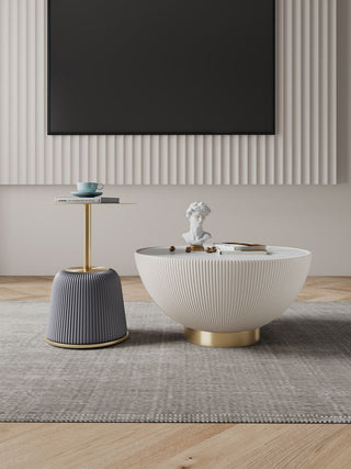 Manhattan Comfort 2-Piece Anderson Coffee Table and End Table 1.0