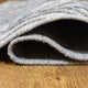 HAND WOVEN FLAT WEAVE KILIM POLYESTER AREA RUGS -Rectangle,Light Gray,Geometric, [Rectangle] 3'x5'