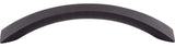Top Knobs M1147 Crescent 5-1/16 Inch Center to Center Arch - Flat Black