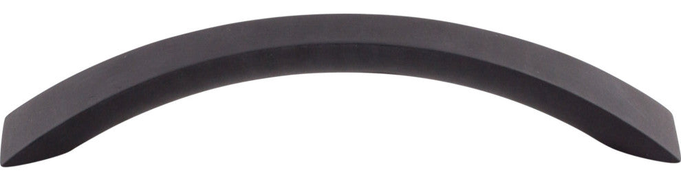 Top Knobs M1147 Crescent 5-1/16 Inch Center to Center Arch - Flat Black