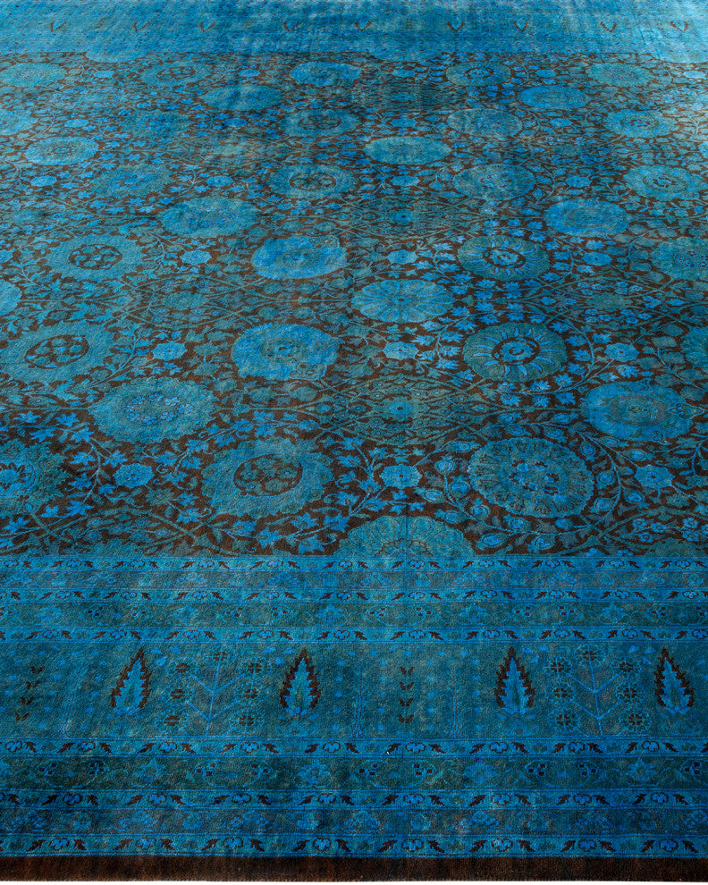 Fine Vibrance, One-of-a-Kind Handmade Area Rug Orange, 18'2"x9'3"