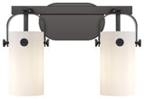 Pilaster 2 14.875" Bath Vanity-Light Matte Black