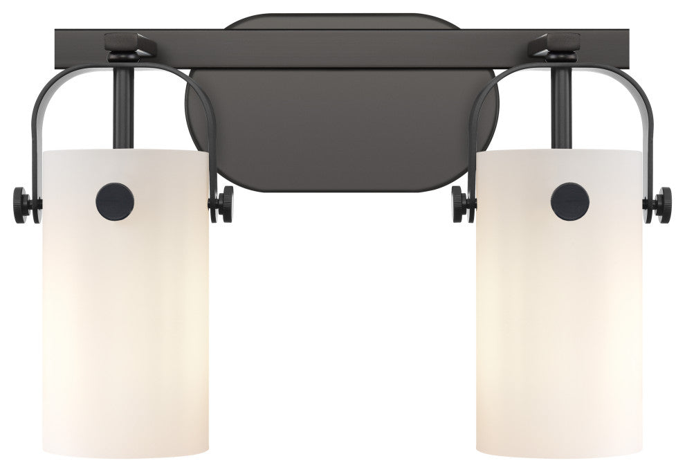 Pilaster 2 14.875" Bath Vanity-Light Matte Black
