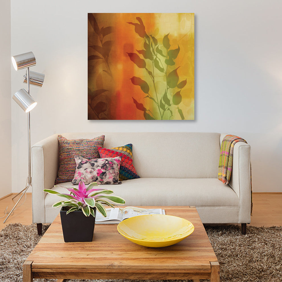 "Nature's Glow I" by Chris Donovan, Canvas Print, 18"x18"