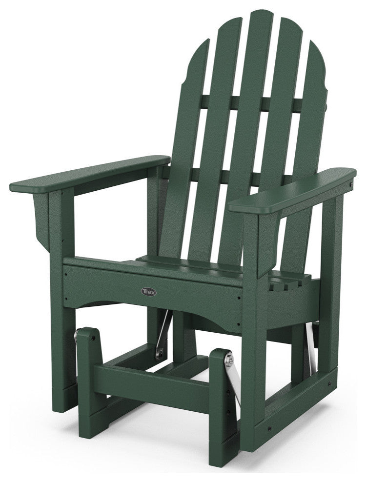 Cape Cod Adirondack Glider Chair, Rainforest Canopy
