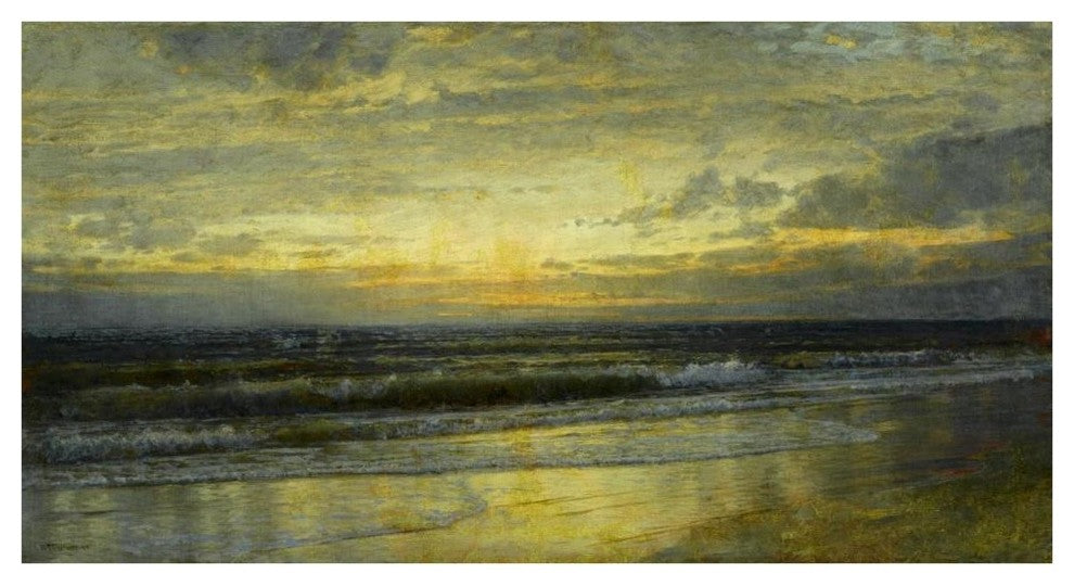 "Marine, 1897" Digital Paper Print by William Trost Richards, 42"x23"