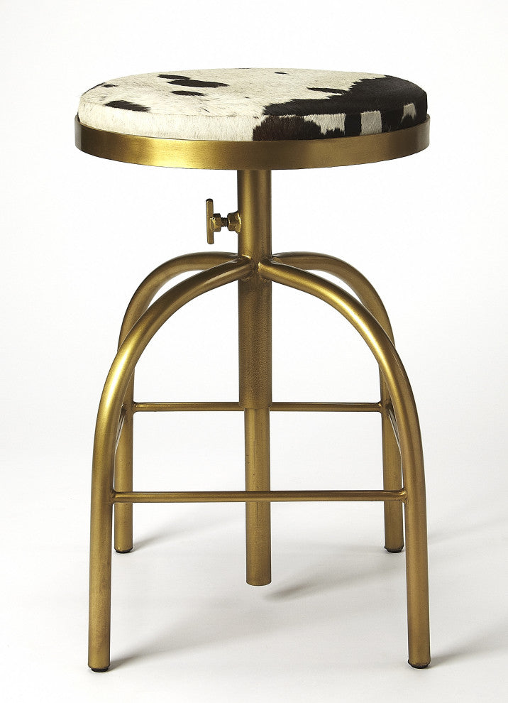 Industrial Chic Barstool, Multi-Color
