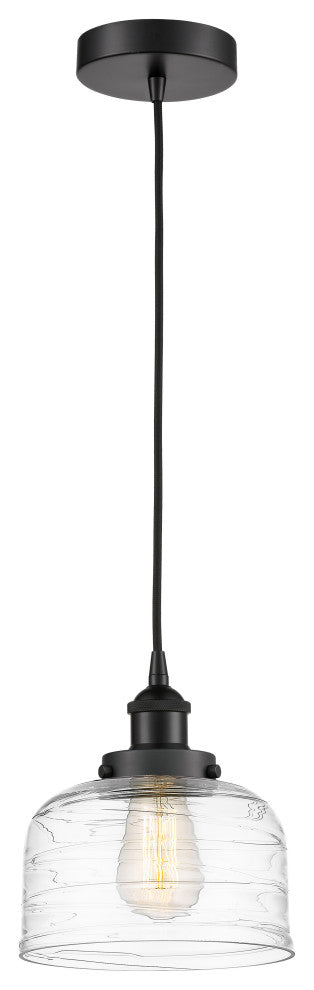 Innovations 616-1PH-BK-G713 1-Light Mini Pendant, Matte Black