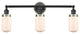 INNOVATIONS 205BK-BPSN-HRSN-G311 3-Light Bath Vanity Light Matte Black