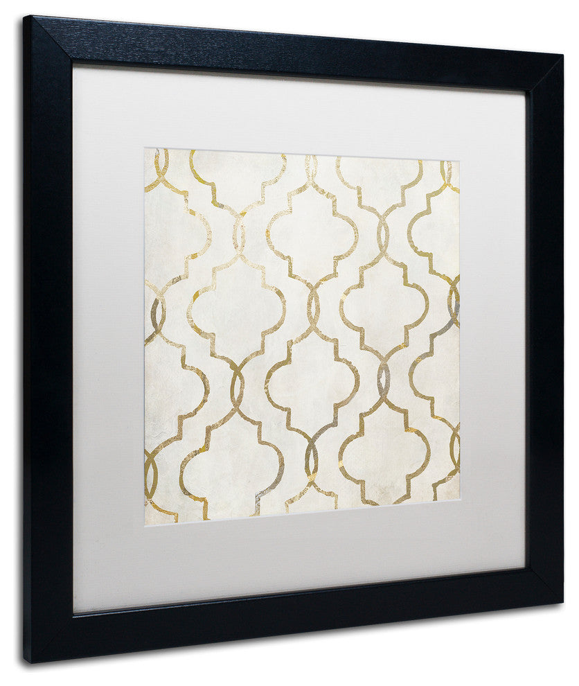 Color Bakery 'Paris Apartment IV', Black Frame, White Mat, 16x16