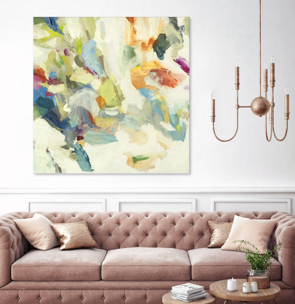 Organic Building Blocks - 84 x 84 by Randy Hibberd