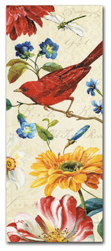 'Rainbow Garden VII - Cream' Canvas Art by Lisa Audit