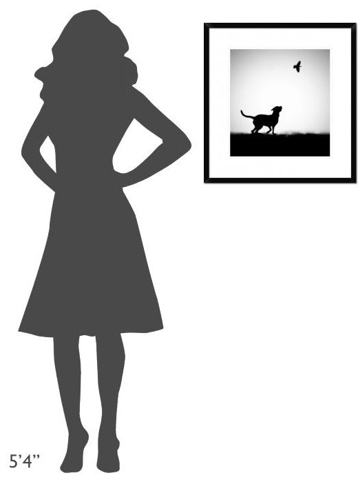 "The Clue" Framed Digital Print by Hengki Lee, 22x24"