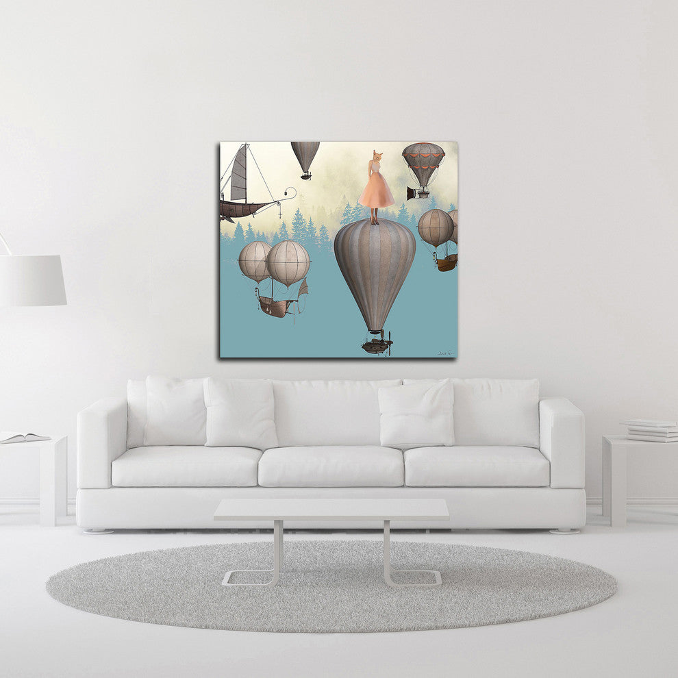 With You by Daniela Nocito, Print on Canvas, 44"x40"