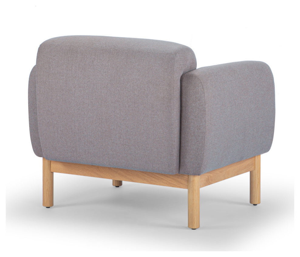Metro, Tulum Accent Chair, Dark Brown