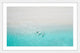 "Trois Bateaux" Framed Painting Print, 24"x16"