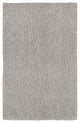 Hailey Heathered Gray Hand-Crafted Area Rug, 8'x11'