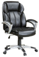 Black Leatherette Contemporary Office Chair