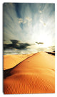 Sahara Desert and Cloudy Sky, Oversized Landscape Canvas Art, 16"x32"