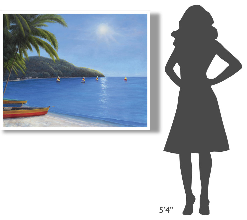 "Time To Play" Digital Paper Print by Diane Romanello, 50"x38"