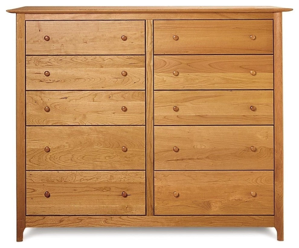 Copeland Sarah 10 Drawer, Natural Cherry