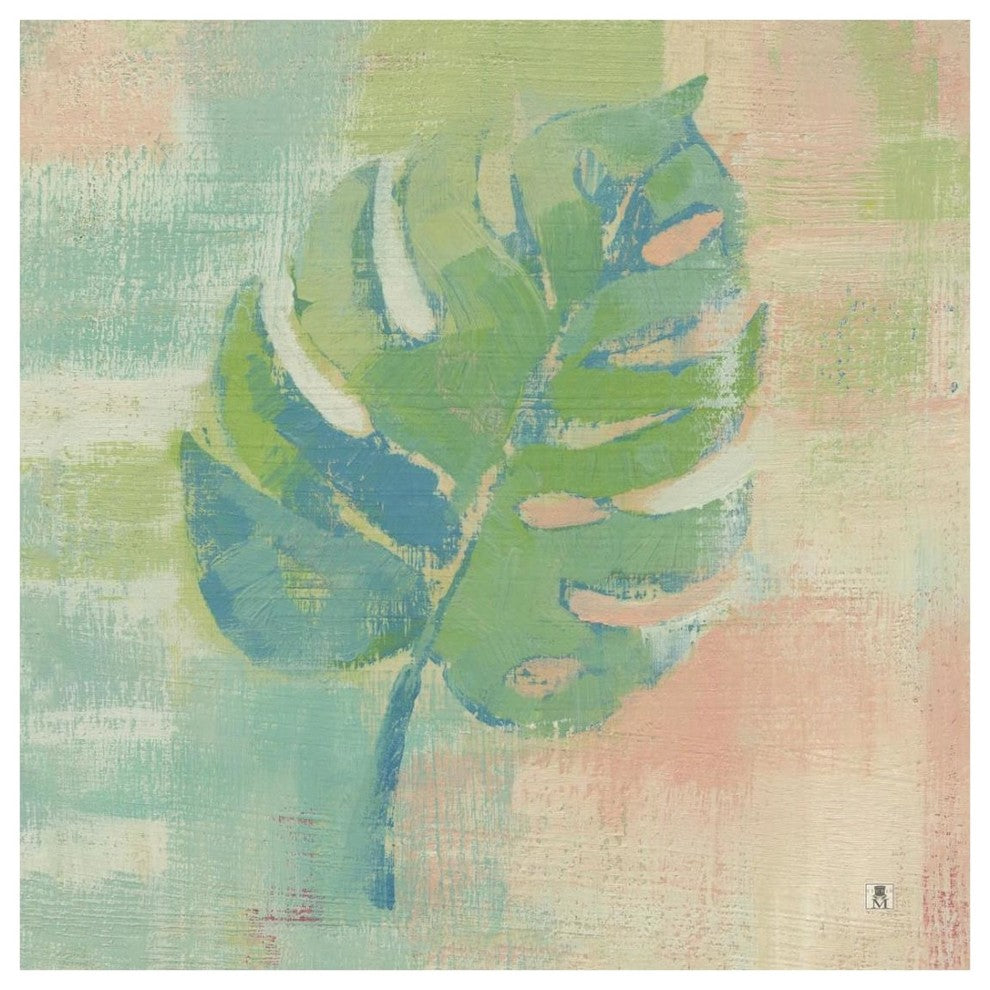 "Beach Cove Leaves I" Digital Paper Print by Studio Mousseau, 26"x26"
