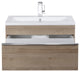 Trough Collection 30" Wall Mount Modern Bathroom Vanity