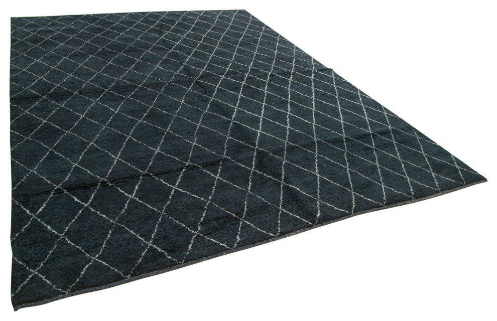Rug N Carpet - Handmade Unique 9' 0'' x 12' 0'' Moroccan Area Rug