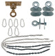 Swing Set Stuff Inc. Light Duty Tire Swivel Kit Red, Green