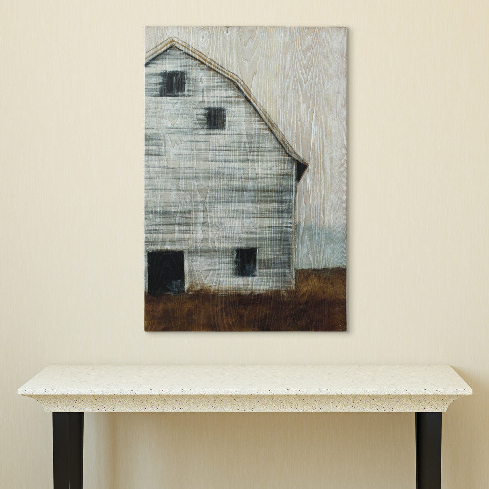 Abandoned Barn Diptych Wall Art Fine Giclee Printed on Hand Finished Ash Wood