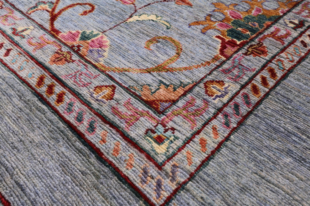 Persian Tabriz Hand-Knotted Wool Rug 5' 9" X 8' 0" Q7423