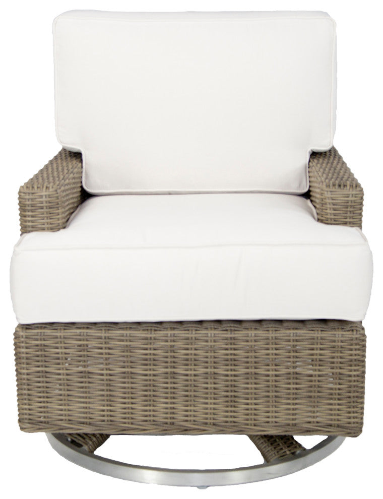 Palisades Swivel Rocker, Spectrum Mushroom