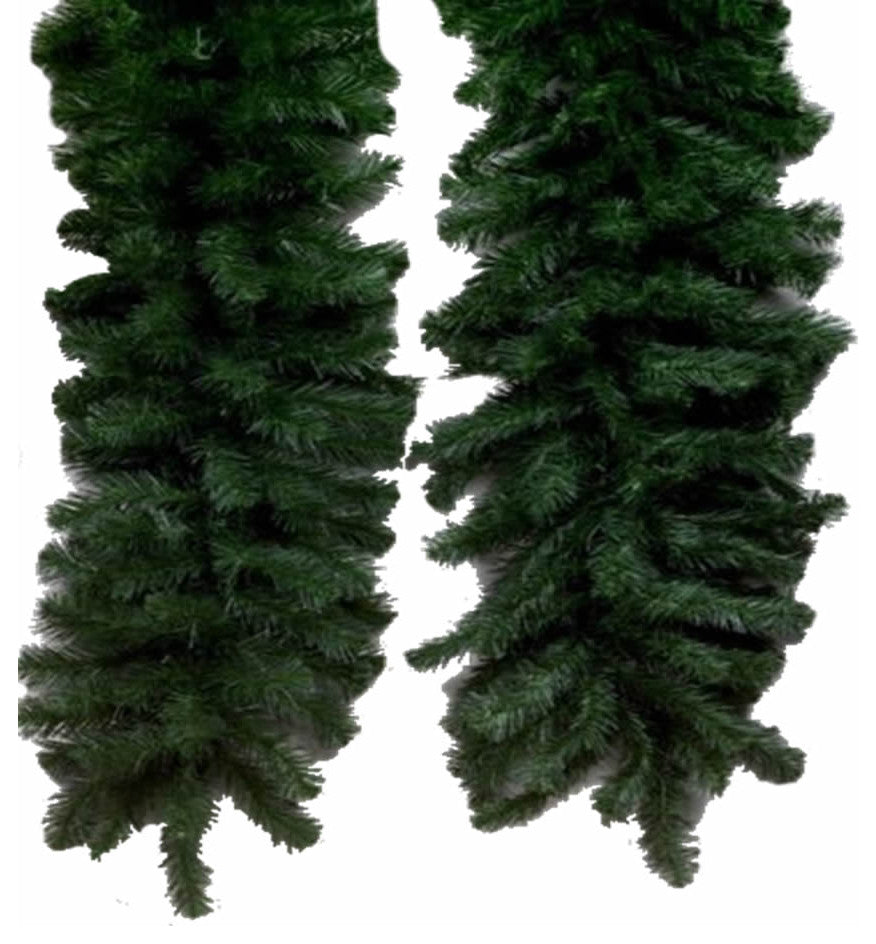 9' X 14" Douglas Fir Garland 260 Tips