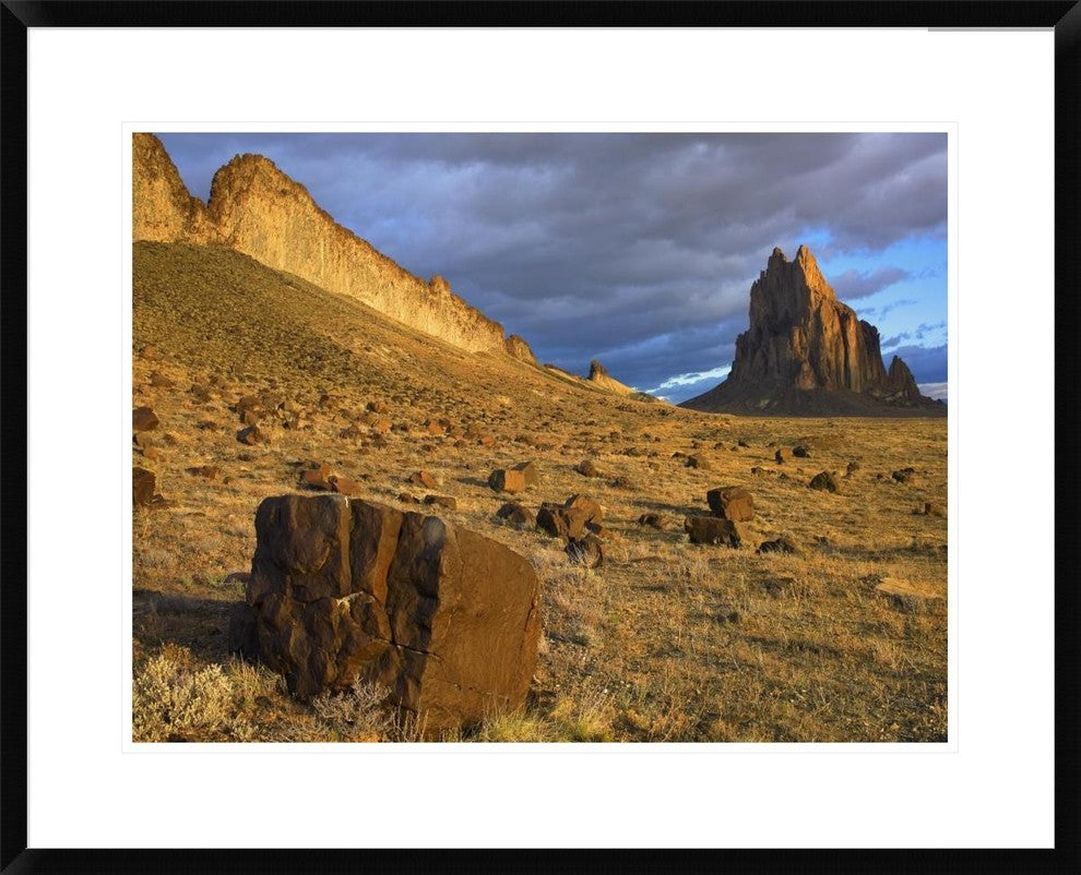 Shiprock, The Basalt Core Of An Extinct Volcano, New Mexico, 30"x24"